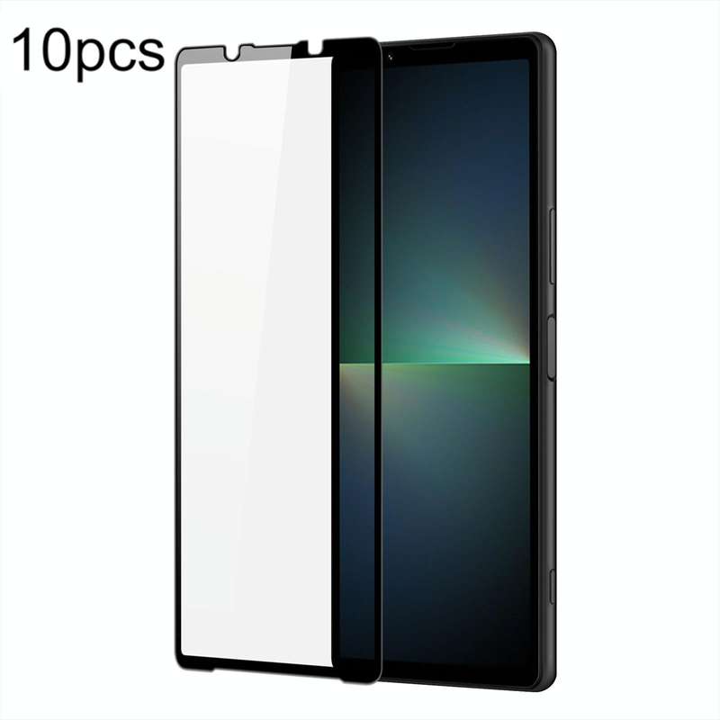 For Sony Xperia 5 V 10pcs DUX DUCIS 0.33mm 9H Medium Alumina Tempered Glass Film