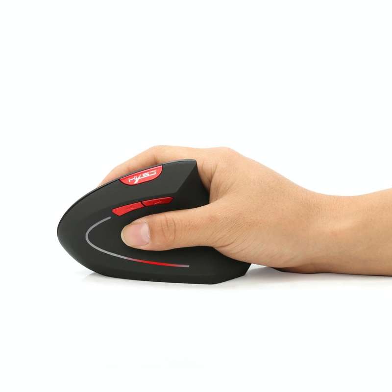 HXSJ T29 Bluetooth 3.0 Wireless Bluetooth 6-Keys 2400 DPI Adjustable Ergonomics Optical Vertical ...