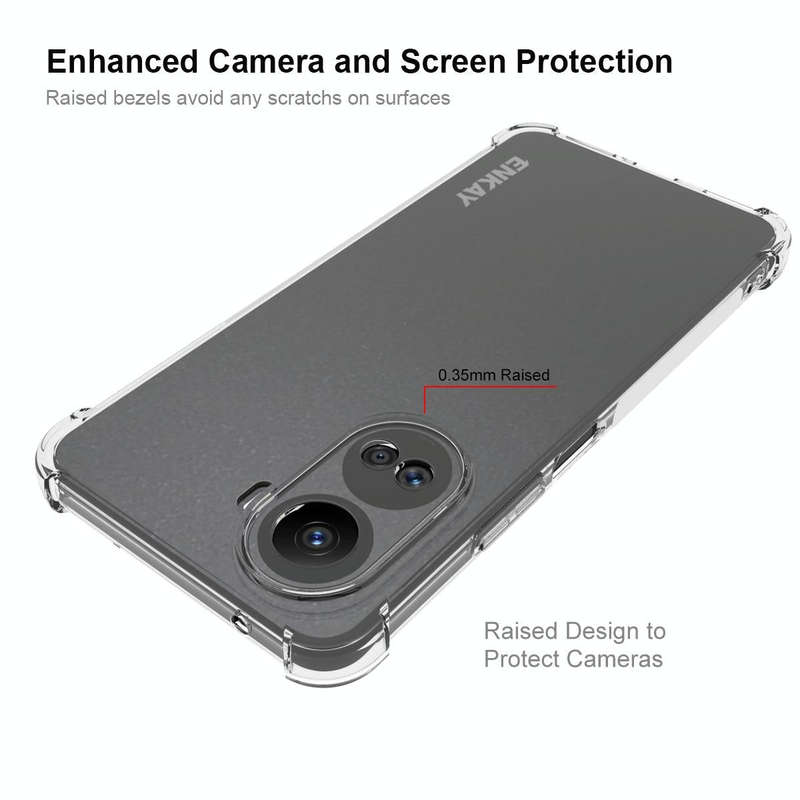 For Huawei Nova 10 SE 4G ENKAY Hat-Prince Clear TPU Shockproof Phone Case