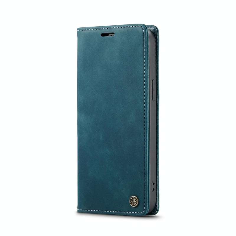 For iPhone 12 / 12 Pro CaseMe-013 Multifunctional Retro Frosted Horizontal Flip Leather Case with...