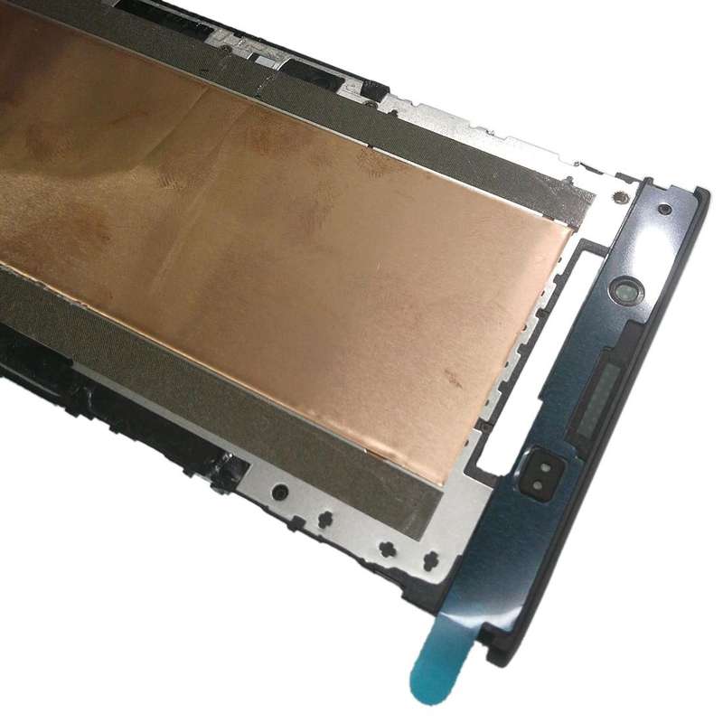 Front Housing LCD Frame Bezel for Sony Xperia L1 (Black)