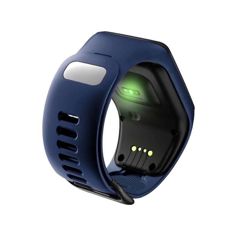 For Tomtom 2 / 3 Universal Silicone Watch Band(Dark Blue)