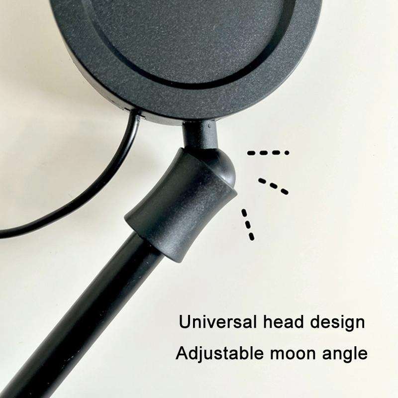 Sunset Moon Atmosphere Lamp Bedside Projection Night Lamp(Moonlight)