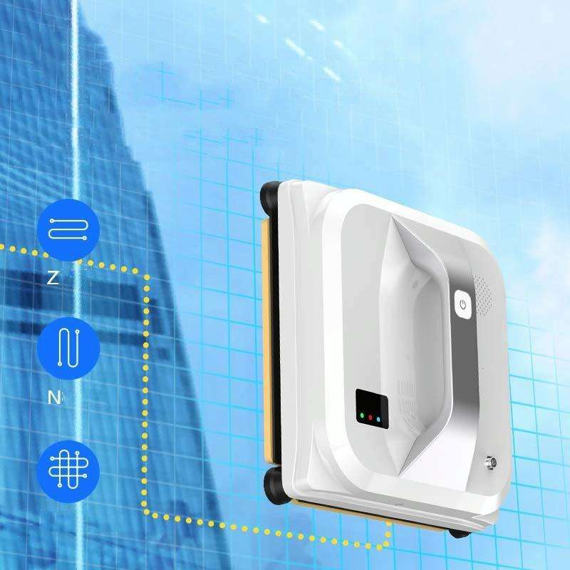 Intelligent Remote Control Automatic Window Cleaning Machine, Specification: UK Plug