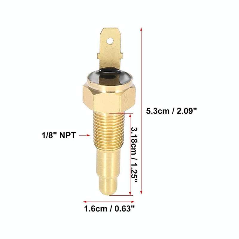 185-200 Degree Car Fan Thermostat Temperature Switch Electric Engine Cooling Fan Thermostat Switch