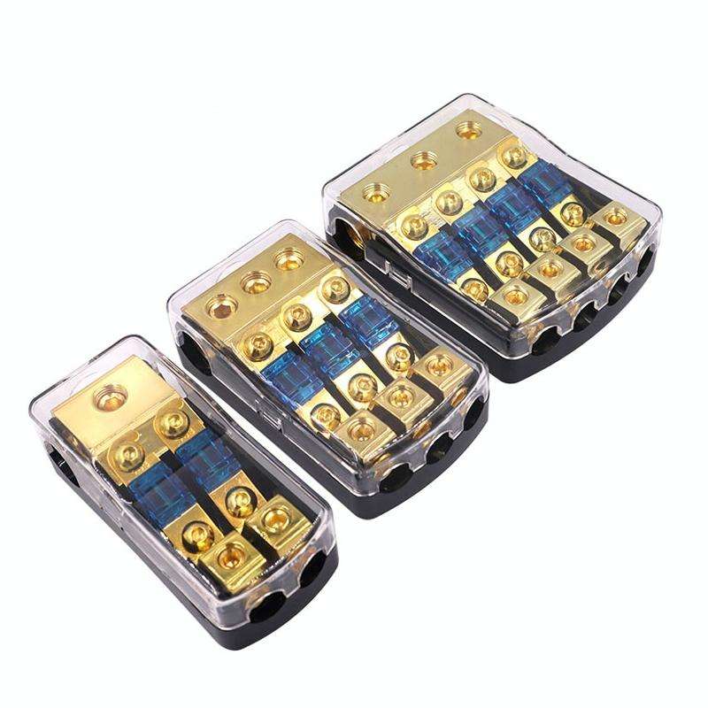 Car Audio Modification Fuse Holder Fuse Liner Fuse Splitter, Specification: 1 In 2 Out