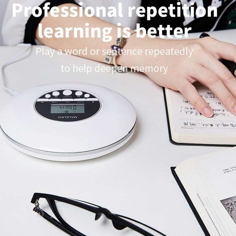 Kecag KC-706 Portable Walkman CD Player(Black)