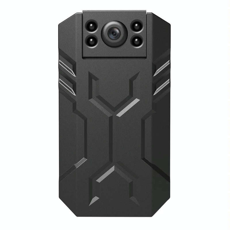 WD16 Mini HD WiFi Camera 180 Degrees Recorder with Back Clip(Black)