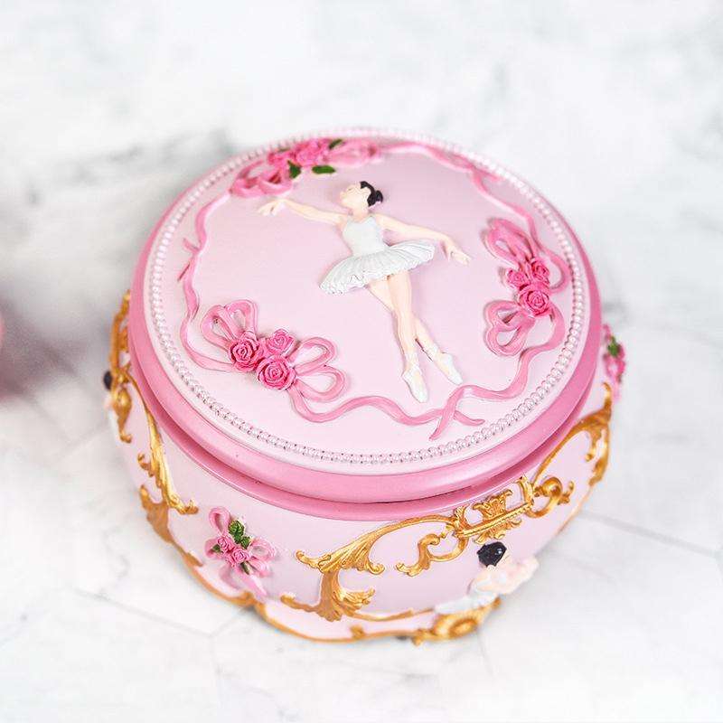 Ballet Girl Rotating Dancing Music Box Creative Birthday Gift, Music: Spirited Away