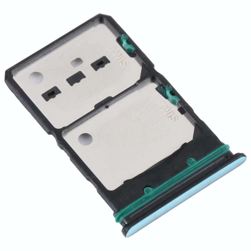 For OPPO Reno7 5G China / Reno7 5G SIM Card Tray + SIM Card Tray + Micro SD Card Tray (Green)