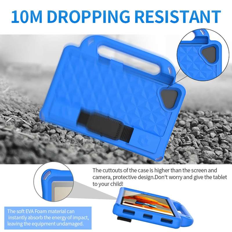 For Huawei MediaPad T8 8.0 inch Diamond Series EVA Portable Flat Anti Falling Sleeve Protective S...