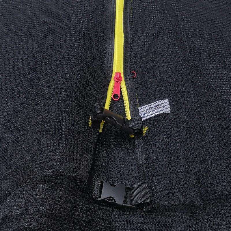 Outdoor Trampoline Protective Safety Net Sports Anti-fall Jump Pad,Size: 12 Feet-8 Poles-Diameter...
