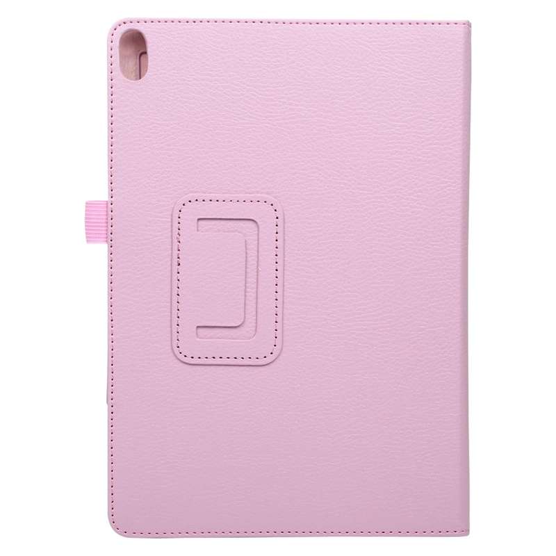 For Lenovo M10 Plus TB-X606F Litchi Texture Solid Color Horizontal Flip Leather Case with Holder ...