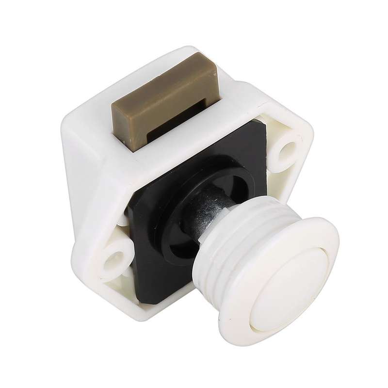 Press Type Drawer Cabinet Catch Latch Release Cupboard Door Stop Drawer Cabinet Locker for RV / Y...