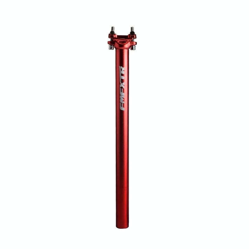 FMFXTR Bicycle Extended Saddle Seat Tube Double Nail Straight Tube, Specification: 30.9mm(Blue)