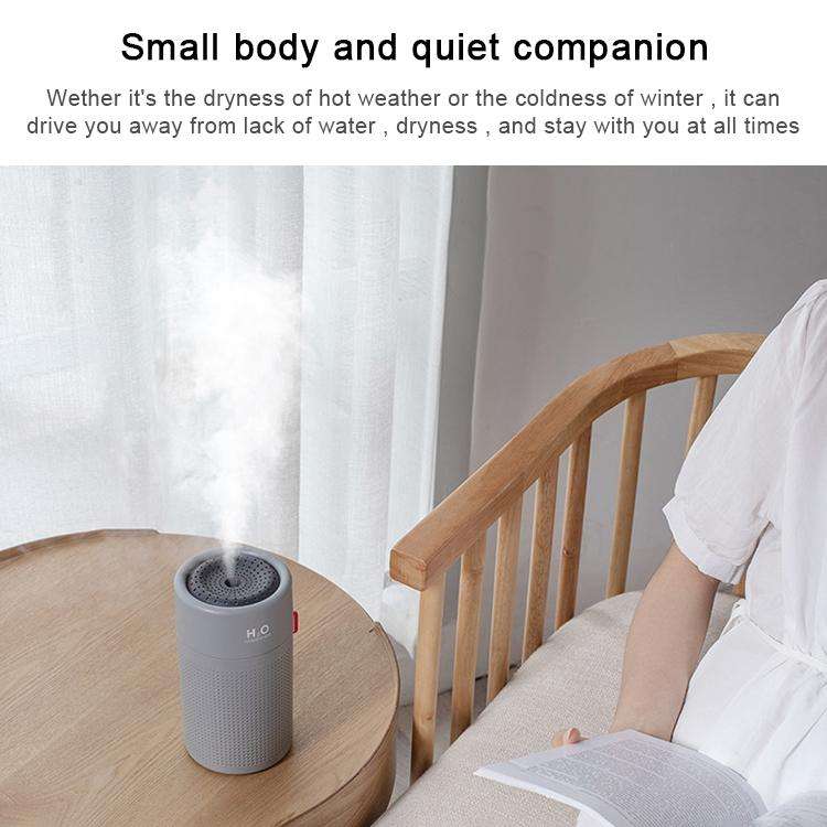 750ml Large Capacity Air Humidifier USB Rechargeable Wireless Ultrasonic Aroma Essential Oil Diff...