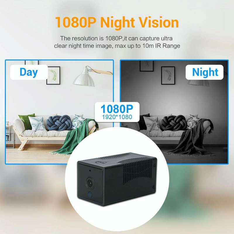 G17 2.0 Million Pixels HD 1080P Smart WiFi IP Camera, Support Night Vision & Two Way Audio & Moti...