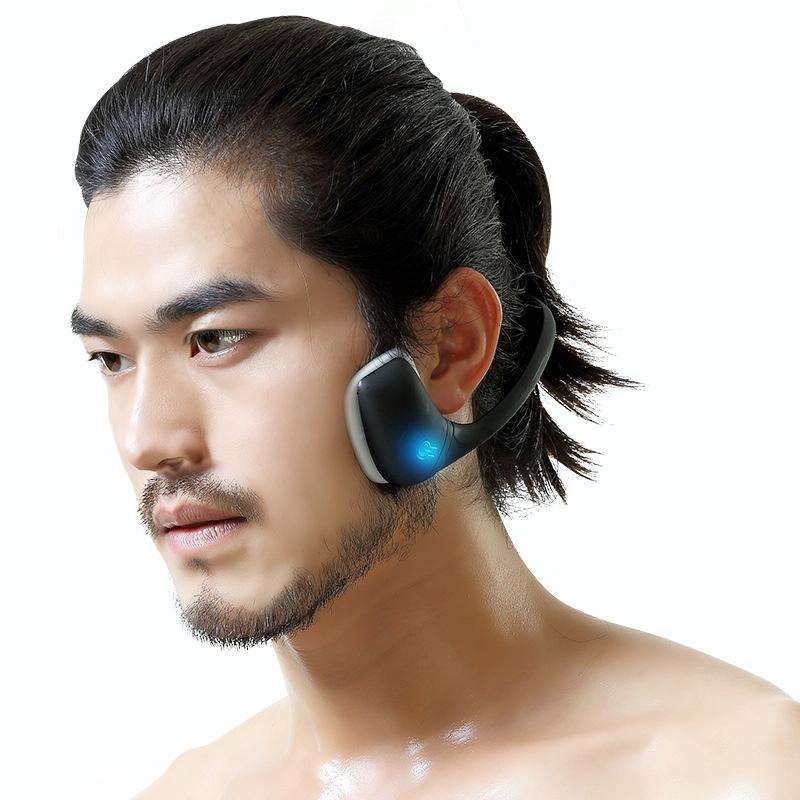 Micro-Current Facial Massager Smart Lazy Face-Lifting Device EMS Beauty Device(White)
