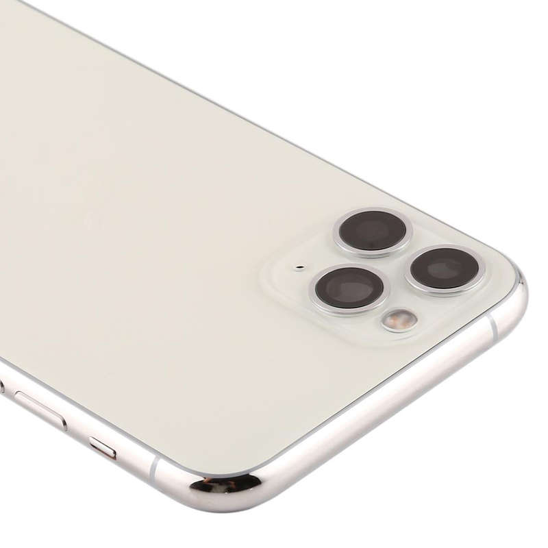 Battery Back Cover (with Side Keys & Card Tray & Power + Volume Flex Cable & Wireless Charging Mo...