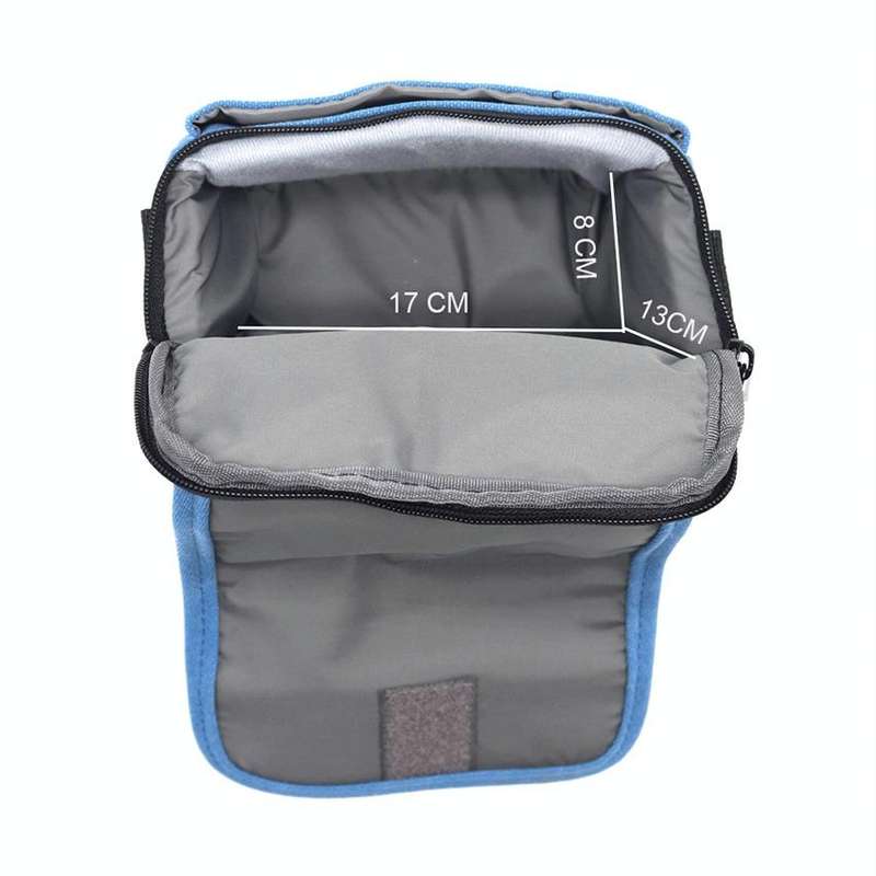 Universal DSLR Camera Shoulder Bag Canvas Photo Handbag, External size: 19 x 17 x 10mm(Black)
