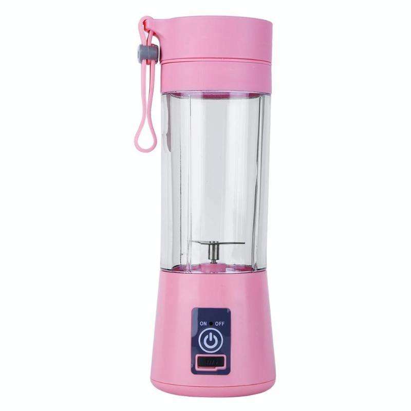 USB Rechargeable Electric Automatic Vegetable Fruit Citrus Orange Juice Maker Cup Mixer Bottle (3...