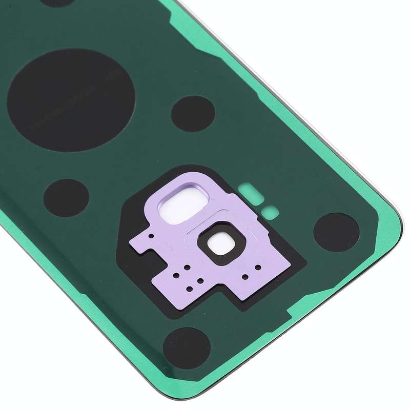 For Galaxy S9 Battery Back Cover with Camera Lens (Purple)