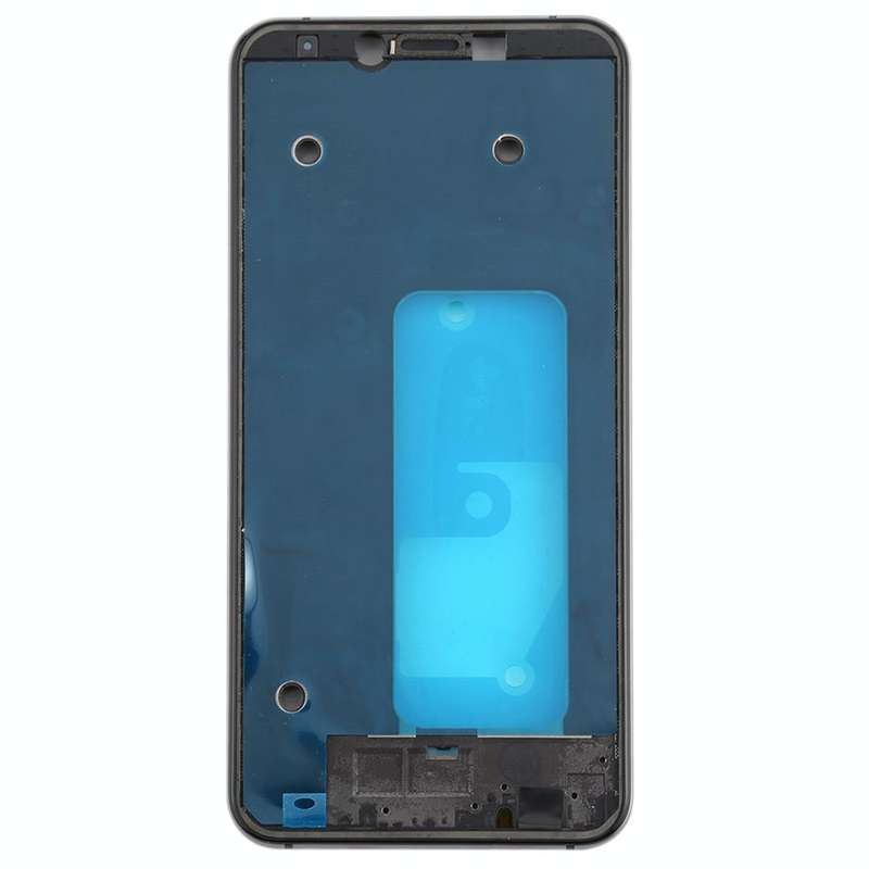 For Galaxy A6s  Middle Frame Bezel Plate (Black)