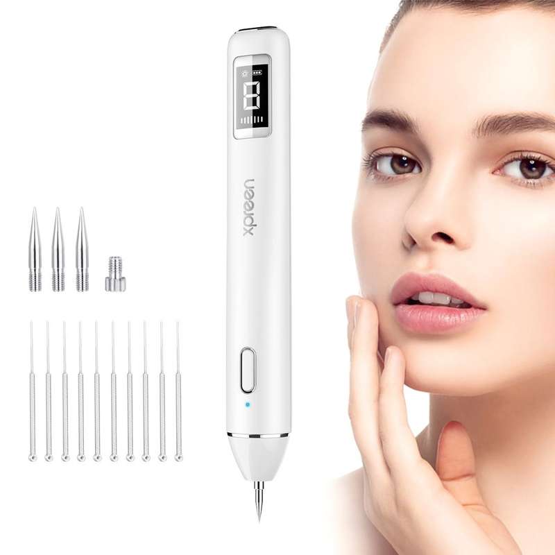 Xpreen XPRE061 Professional Dark Spot Remover Freckle Tattoo Chargeable Wart Mole Remover, with L...