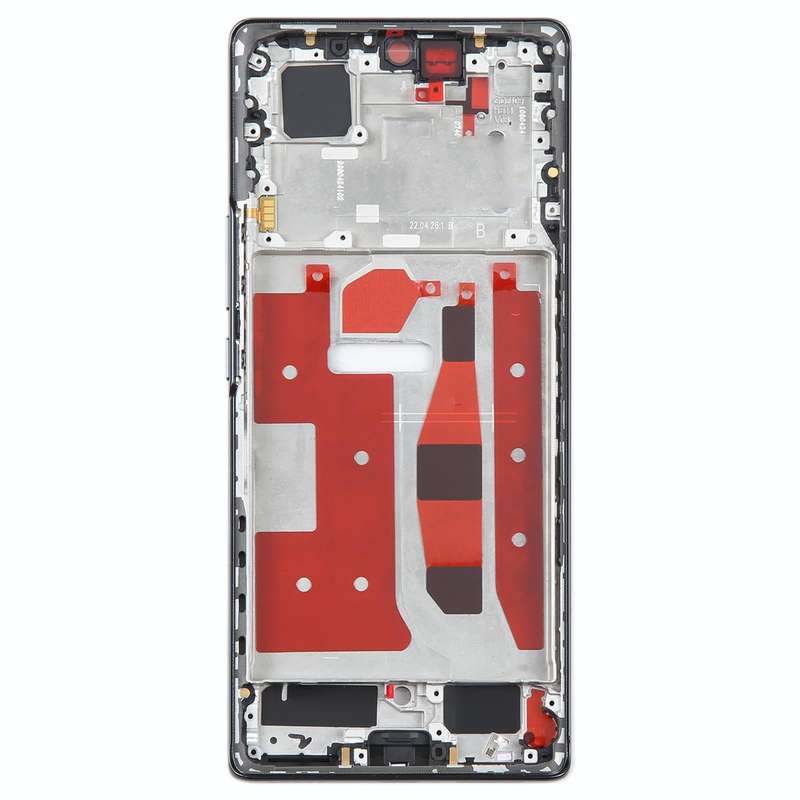For Honor 60 Front Housing LCD Frame Bezel Plate(Black)