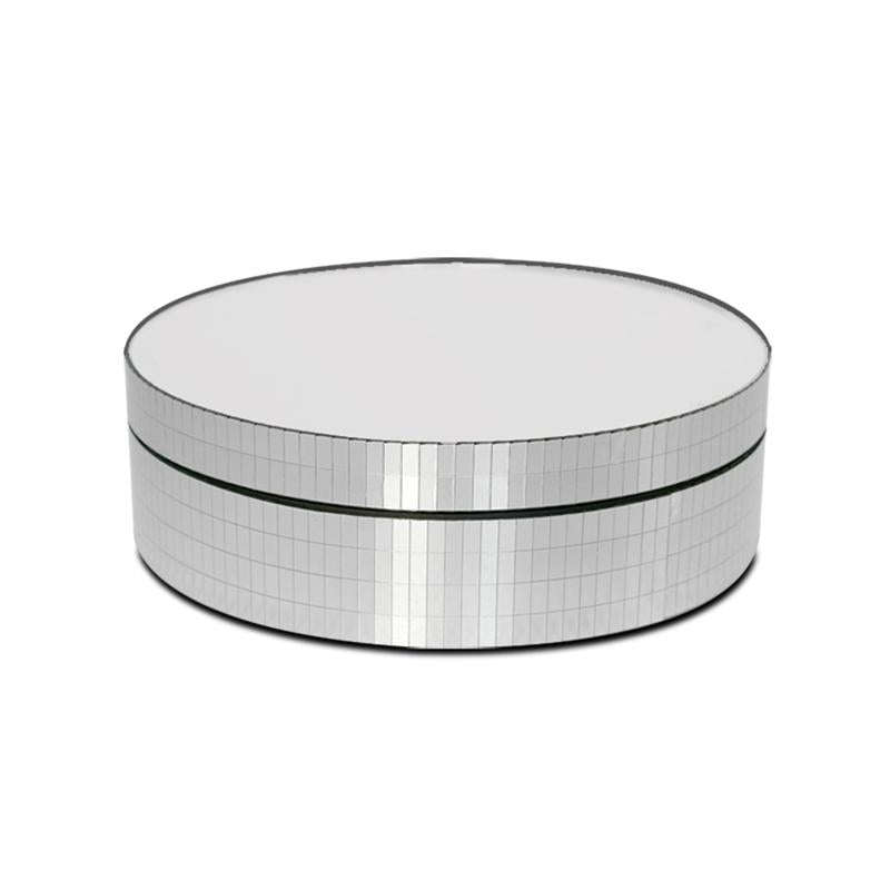 12cm 360 Degree Rotating Turntable Mirror Electric Display Stand Video Shooting Props Turntable, ...