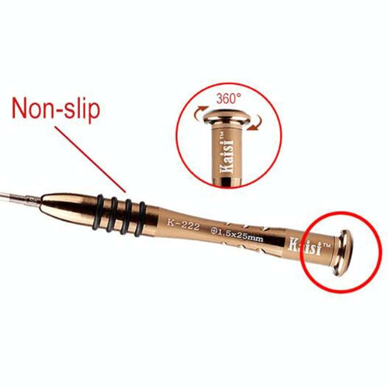 Kaisi K-222 Precision Screwdrivers Professional Repair Opening Tool for Mobile Phone Tablet PC (T...