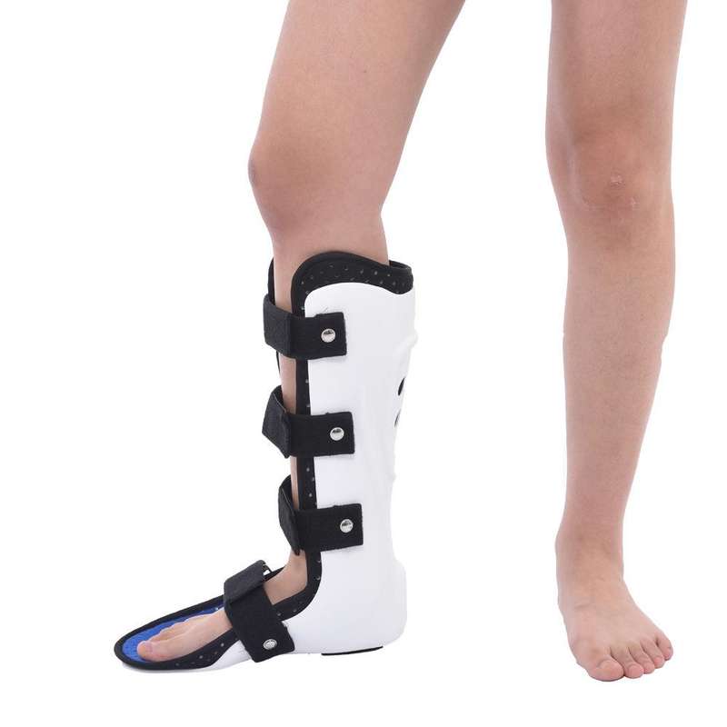 Calf Ankle Fracture Sprain Fixation Brace Plaster Shoe Foot Support Brace, Size: M Right(Long Ver...