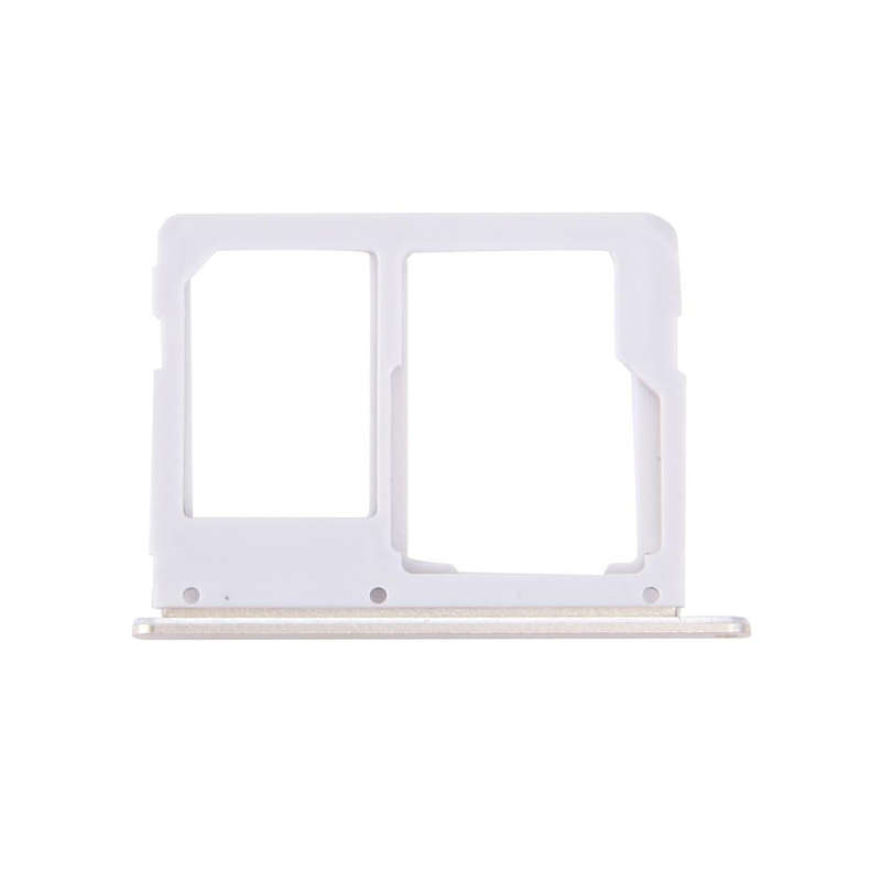 For Galaxy C7 / C7000 SIM Card Tray + Micro SD / SIM Card Tray (Gold)
