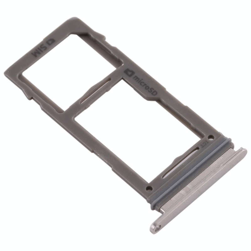 For Samsung Galaxy S10+ / S10 / S10e SIM Card Tray + Micro SD Card Tray (White)