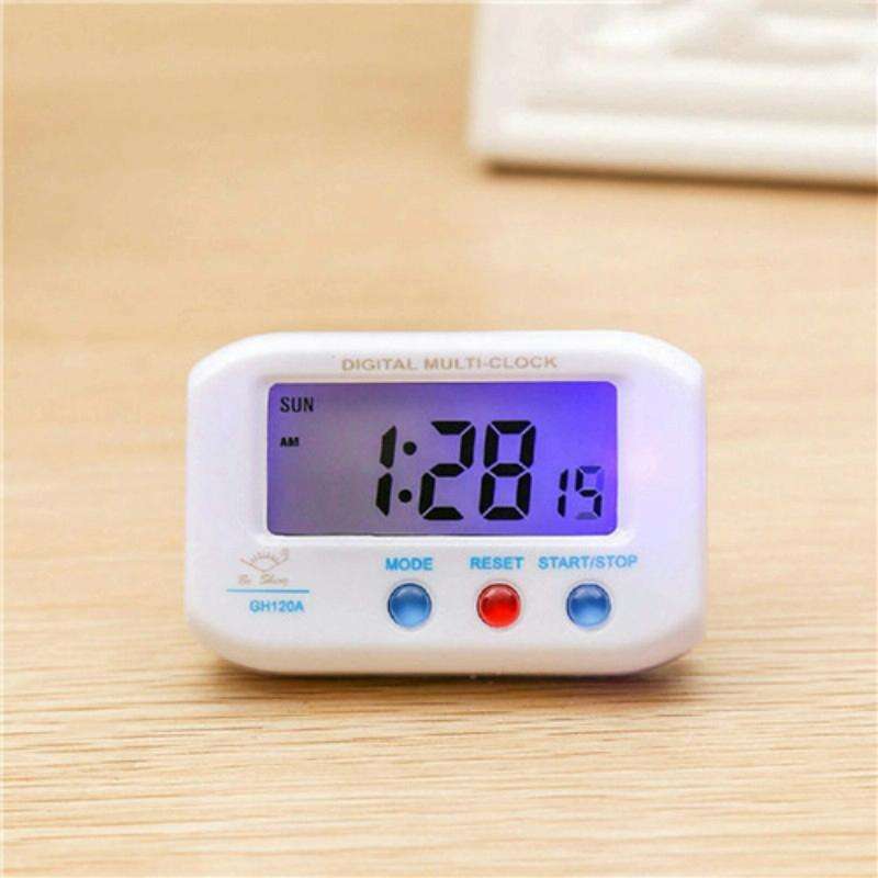Portable Pocket Sized Digital Electronic Travel Alarm Clock Automotive Electronic Luminous Stopwa...