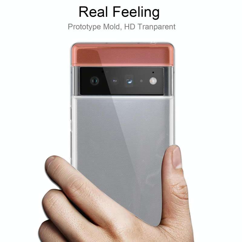 For Google Pixel 6 Pro 0.75mm Ultra-thin Transparent TPU Soft Protective Case