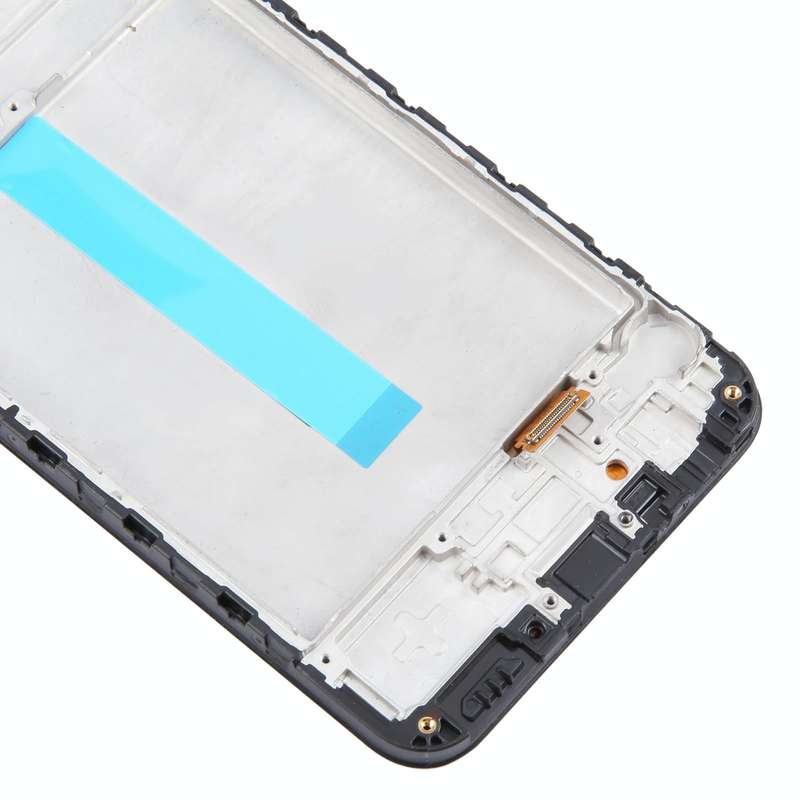 For Samsung Galaxy A25 SM-A256B 6.36 inch OLED LCD Screen Digitizer Full Assembly with Frame (Black)