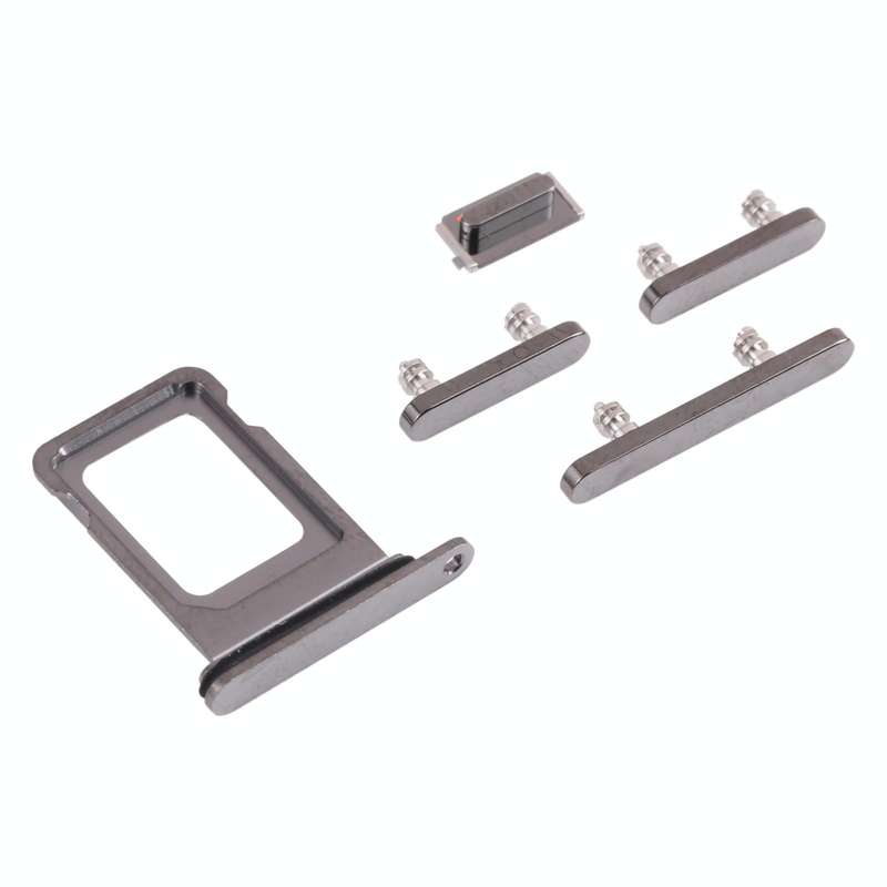 SIM Card Tray + SIM Card Tray + Side Keys for iPhone 13 Pro(Graphite)