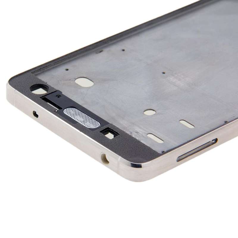 Front Housing LCD Frame Bezel Plate  for Xiaomi Mi 4(Silver)