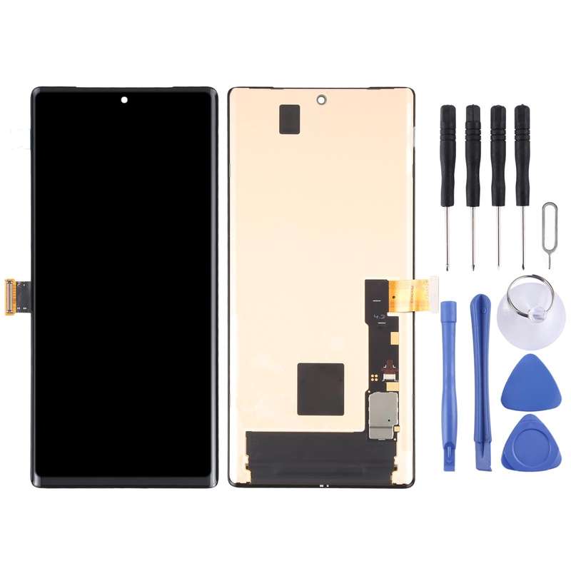 Original Ltpo AMOLED Material LCD Screen and Digitizer Full Assembly for Google Pixel 6 Pro GLUOG...