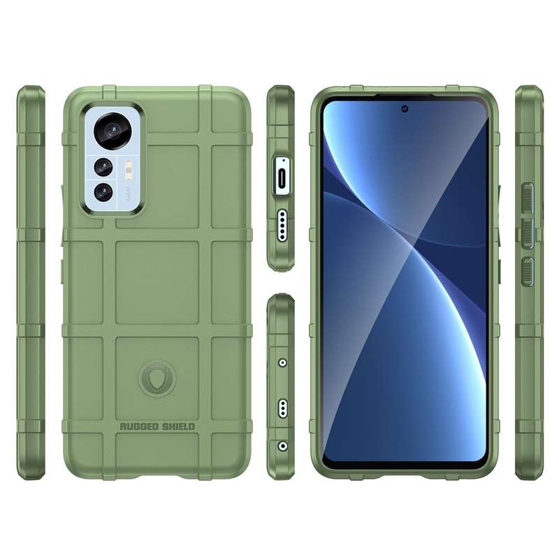 For Xiaomi 12 Lite Full Coverage Shockproof TPU Phone Case(Green)
