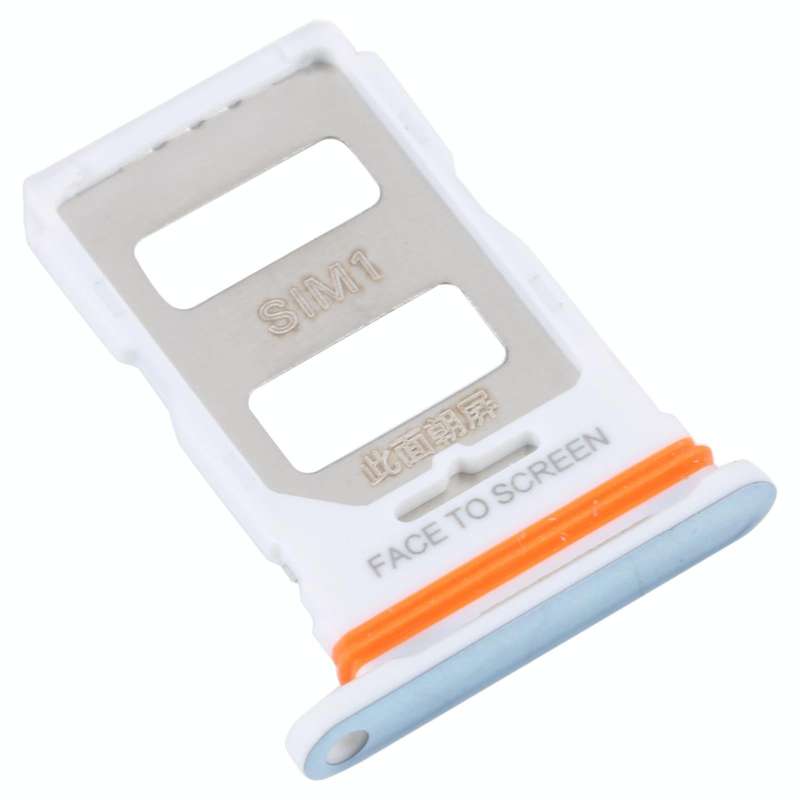 For Xiaomi Civi 2 SIM Card Tray + SIM Card Tray (Blue)