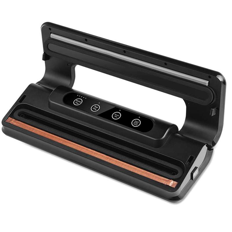 Automatic Vacuum Sealer for Household Food Preservation, with Food Grade Vacuum Bags
