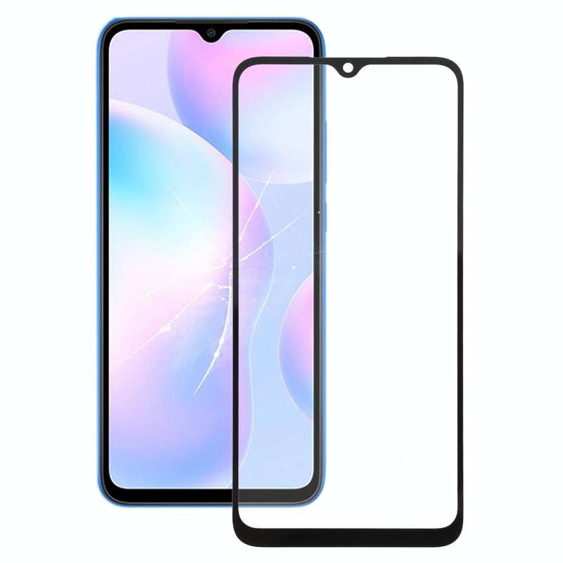 Front Screen Outer Glass Lens with OCA Optically Clear Adhesive for Xiaomi Redmi 9A / Redmi 9C / ...
