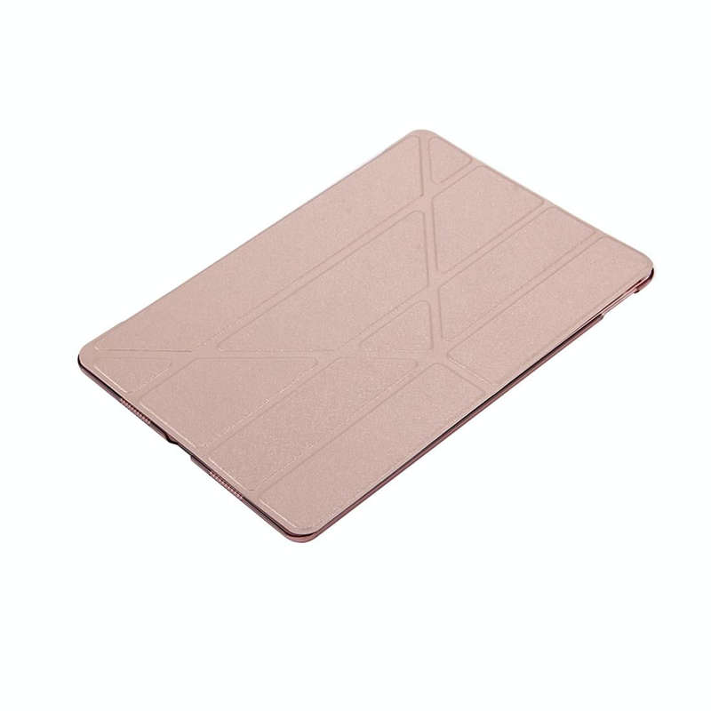 For iPad Pro 10.5 inch Silk Texture Horizontal Deformation Flip Leather Case with 4-folding Holde...