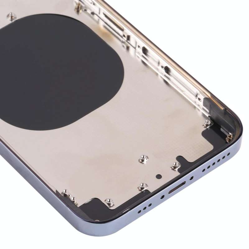 Back Housing Cover with Appearance Imitation of iP13 Pro for iPhone X(Blue)
