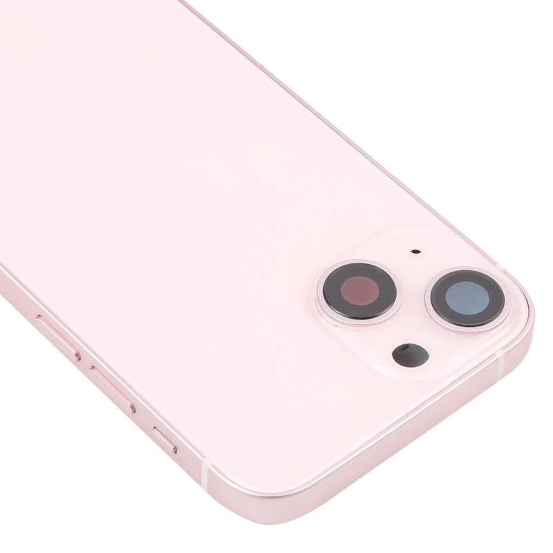 For iPhone 13 mini Battery Back Cover with Side Keys & Card Tray & Power + Volume Flex Cable & Wi...