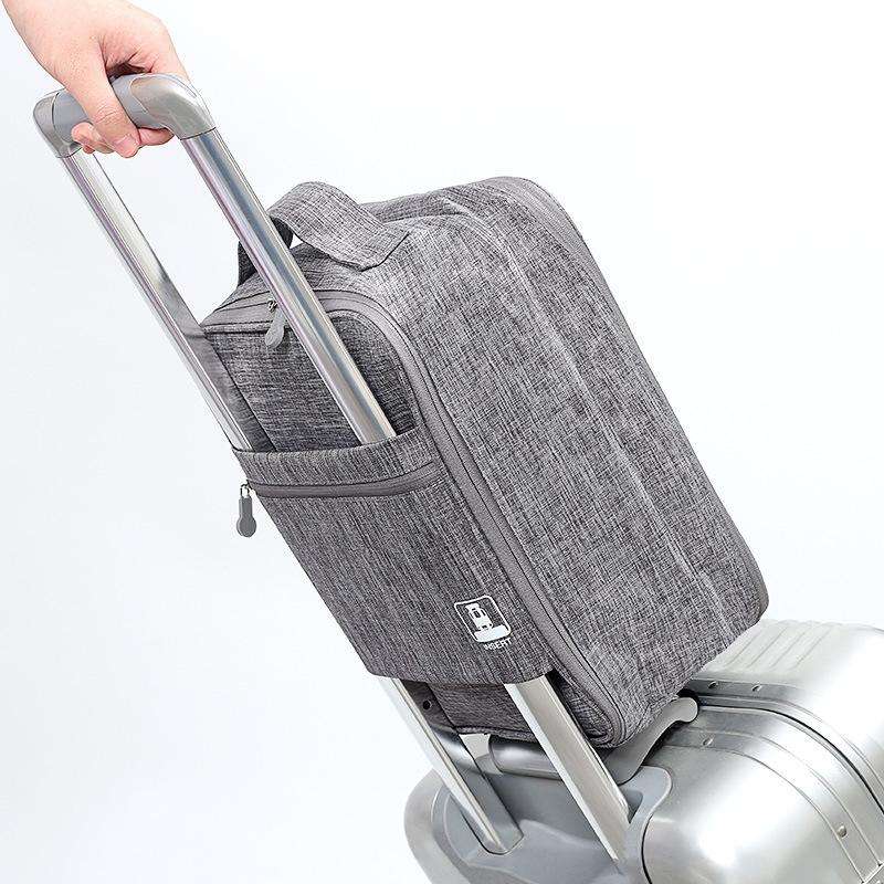 Multifunctional Travel Shoe Storage Bag Portable Multi-layer Shoe Box(Purple)