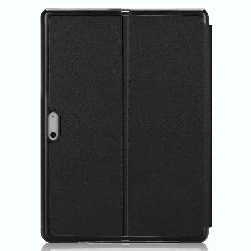 For Microsoft Surface Pro 8 Solid Color Electric Pressed Horizontal Flip Tablet Leather Case with...