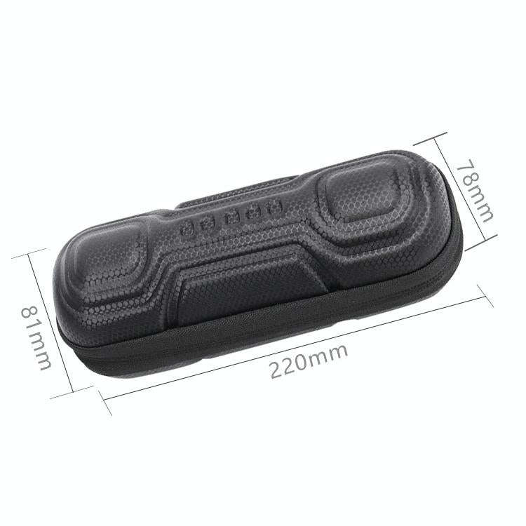 BG-500701 Bicycle Repair Tool Bottle Frame Hard Shell Carrier Bag(Black)